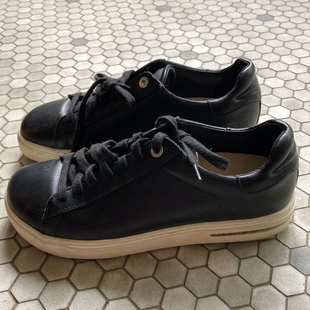 Birkenstock Bend Black leather sneakers size 38
